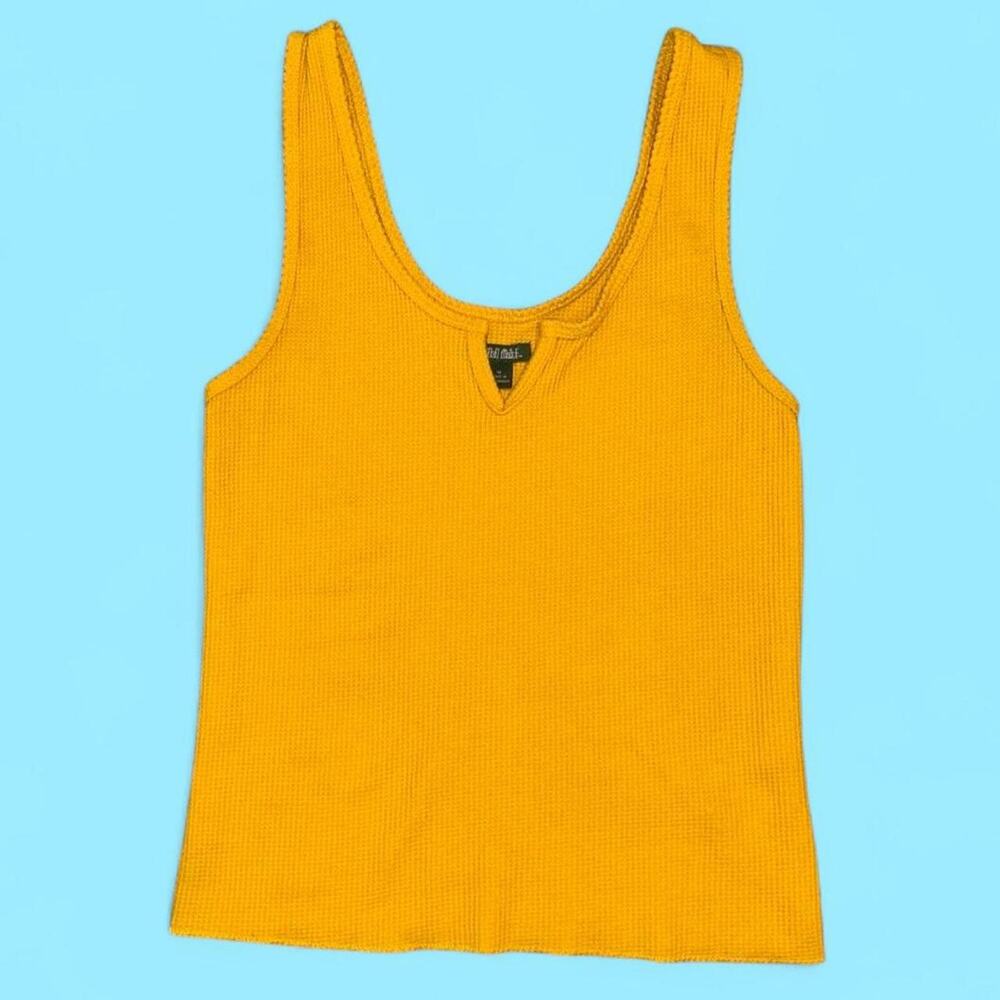 Wild fable mustard yellow waffle